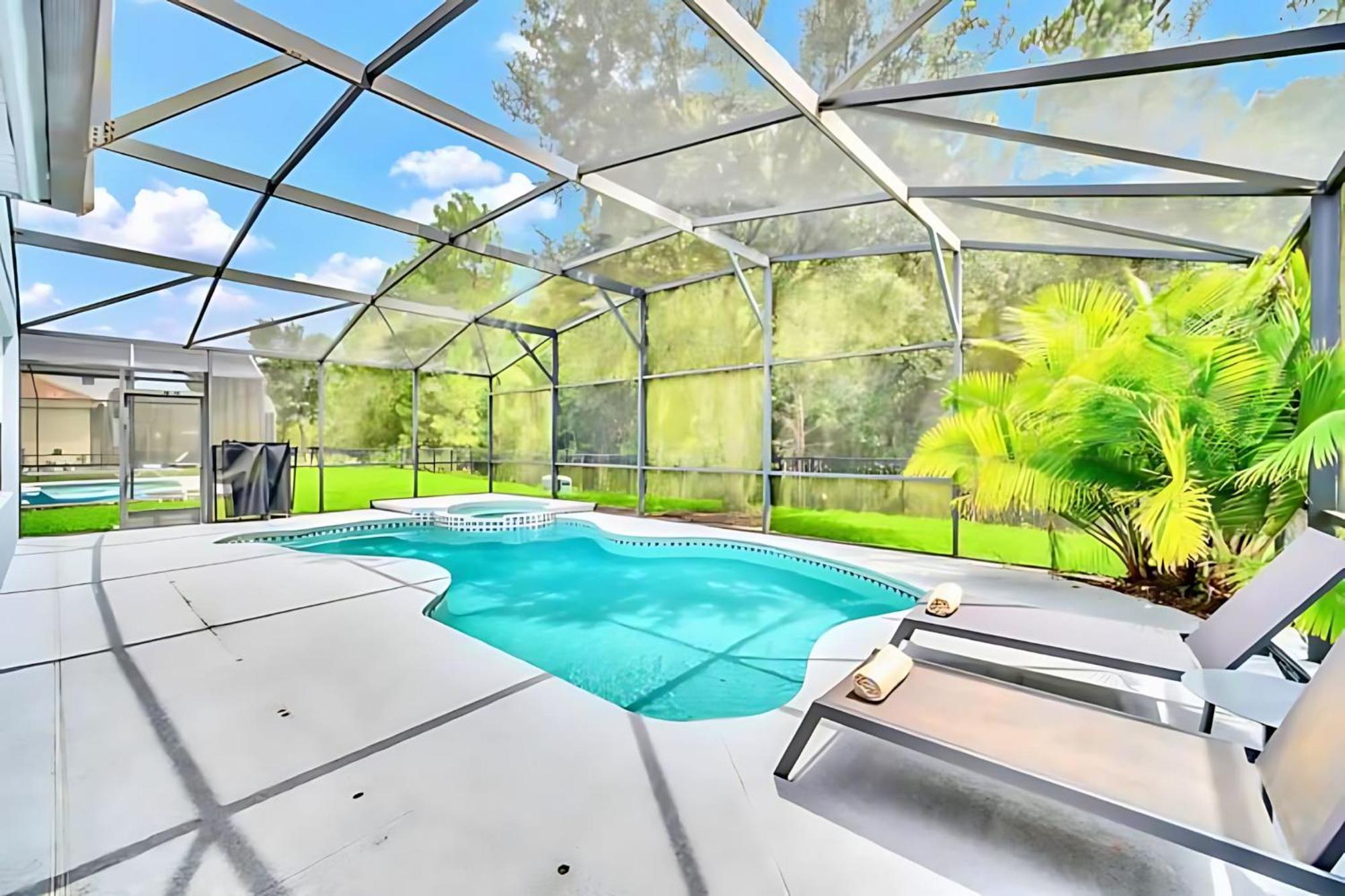 6Br Resort Home Near Disney - With Private Pool Hot Tub And Games Room Kissimmee Zewnętrze zdjęcie