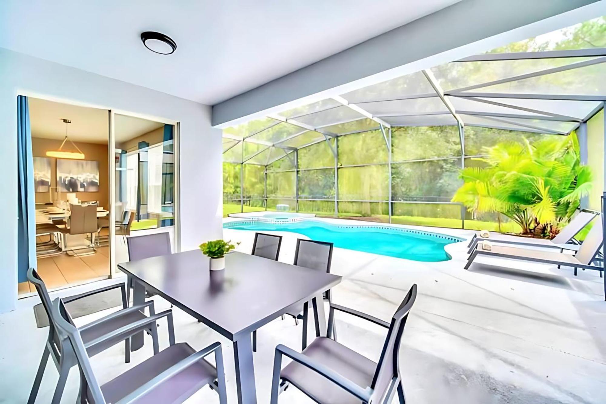 6Br Resort Home Near Disney - With Private Pool Hot Tub And Games Room Kissimmee Zewnętrze zdjęcie